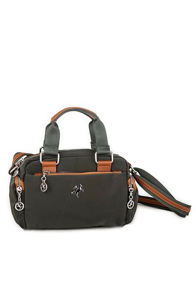 Nas Bag Geantă de umăr și de umăr pentru femei Buzzy -1160 Model, maro verde