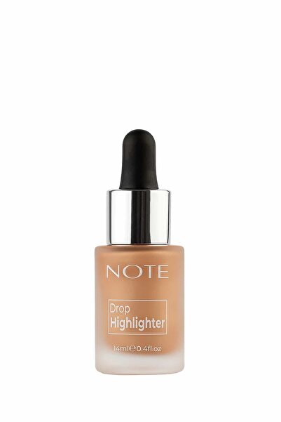 NOTE Flawless Lipgloss 06 - Pembe & Drop Highlighter 02 Charming Desert Likit Aydınlatıcı Makyaj Seti