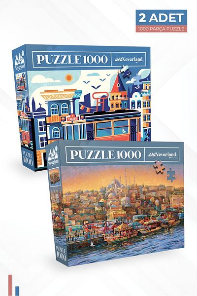 Neverland Istanbul Lady - 2 Pieces 1000 Piece Puzzle