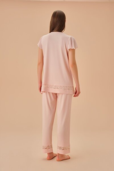 SUWEN Oma Hamile Lohusa Pijama Takımı