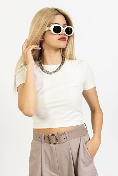 OlaFre Premium Crop T-Shirt, κοντομάνικο Crop T-shirt, καλοκαιρινή μπλούζα γι...