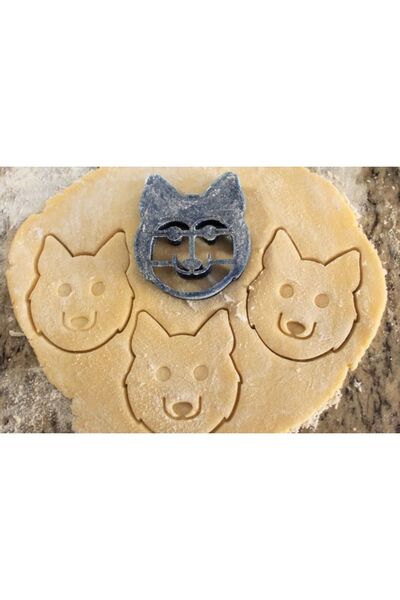 Şişe Deposu قالب كوكي هاسكي دوج - قطاعة البسكويت وتشكيل العجين