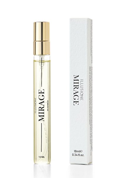 ILLUSIONE FRAGRANCE Mirage Edp Kadın Seyahat Boy Parfüm 10ml | Çiçeksi-odunsu-kremsi | Portakal Çiçeği, Sümbülteber,misk