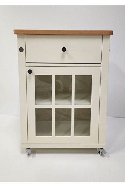 Dipole Furniture Movin Krem Mat Lake (RAL 9001) Mutfak Servant Mobilyası