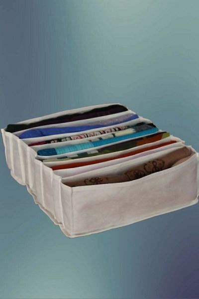 Organizerci Std L Size White Drawer Organizer - Ddlc-215 Classic