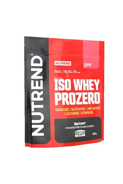 Nutrend Prozero Iso Whey - Strawberry Cheesecake 500g