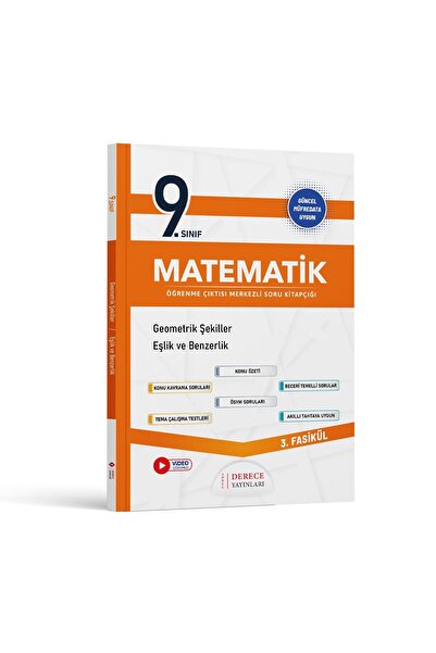 Sonuç Yayınları Derece Yayınları 9.Sınıf Matematik Modüler Set Güncel Müfredata Uygun 2025