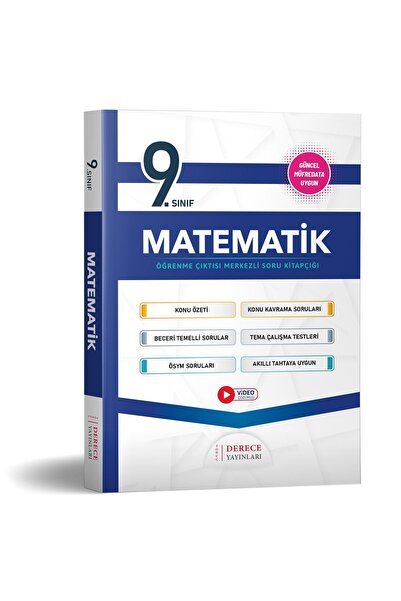 Sonuç Yayınları Derece Yayınları 9.Sınıf Matematik Modüler Set Güncel Müfredata Uygun 2025