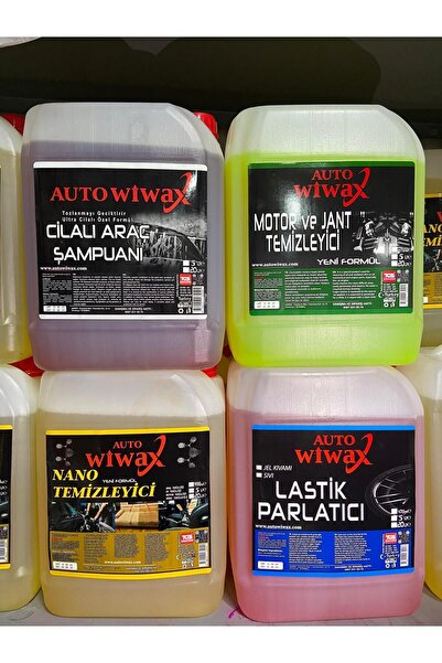 autowiwax 4'lü 5 Litrelik Set