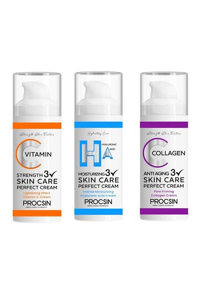 PROCSIN Hyaluronic Vitamin C Collagen Face Cream