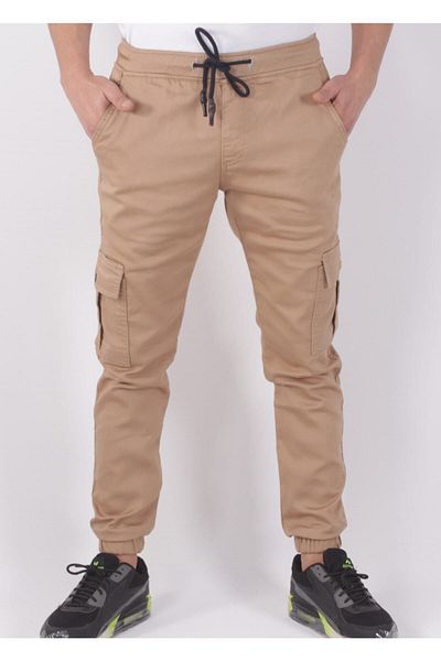 QUITS KIDS Cargo Pocket and Elastic Waist and Leg Trousers - 19000