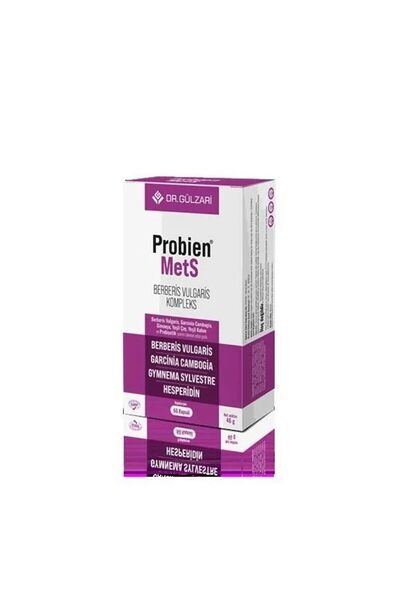 Dr Gülzari Probien METS Berberis 60 Kapsül
