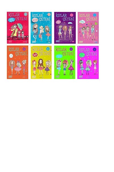 YAKAMOZKİTAP KIZLAR ÇETESİ 8 KİTAP SET