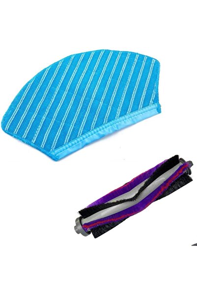 ERKOTECH Σετ ρομποτικής ηλεκτρικής σκούπας Fakir RS770 με σφουγγαρίστρα και ρολό βούρτσας