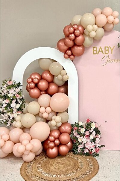 Çemrek Süs Parti Retro roze rumenilo, morski pesak, bakar, hrom, set lančića ...