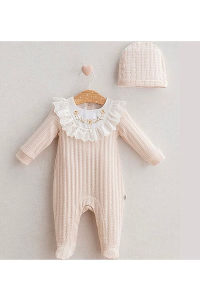 Tongs Vintage Style Baby Girl Jumpsuit