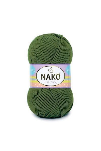 NAKO Elit Baby Non-Pilling Baby Rope 10665 Green