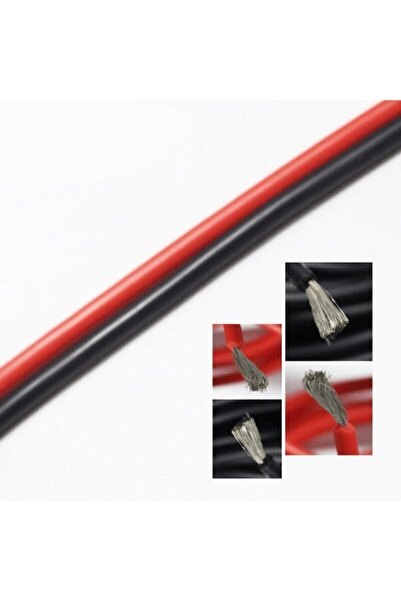 Robocombo 20awg Od1.8 Kırmızı Silikon Kablo 1m