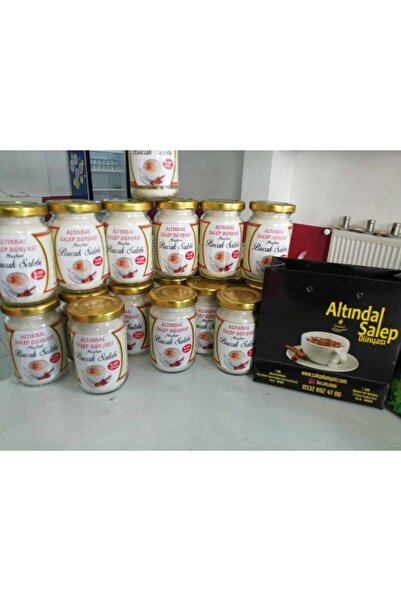 Altındal Salep Dünyası Bucak Doğal Salep 300gr (4 Kavanoz)