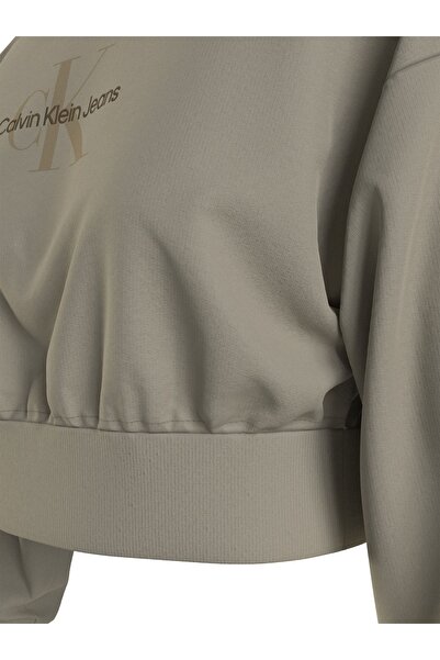 Calvin Klein MINERAL DYE  MONOLOGO HOODIE