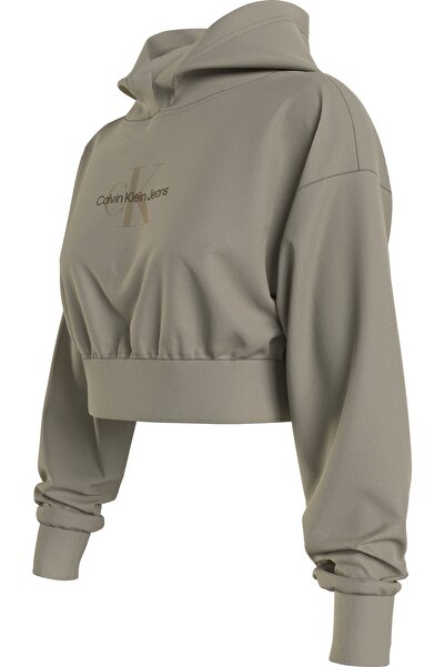 Calvin Klein MINERAL DYE  MONOLOGO HOODIE