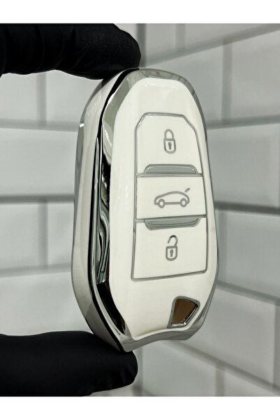 BARKAS ELEKTRONİK Peugeot 208 308 408 508 2008 3008 5008 Smart Nano Anahtar Kılıfı