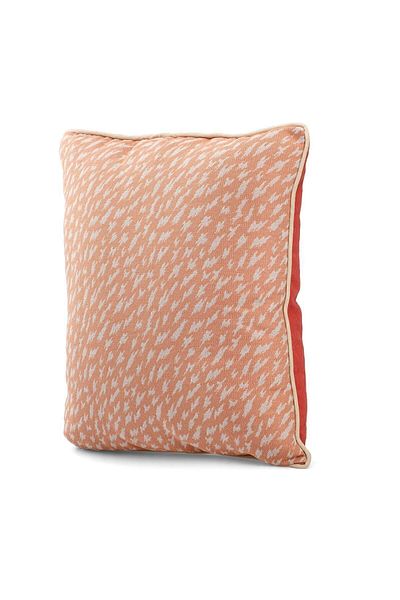 ÖZENEV 43X43 Special Design Woven Throw Pillow Cover - Hidden Zipper, Ribbed Living Room Decorative
