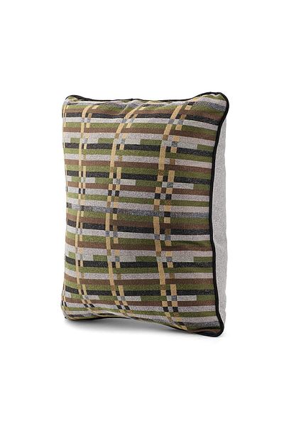ÖZENEV Special Design 43x43 Woven Throw Pillow Cover with Piping Hidden Zipper Decorative Living Room