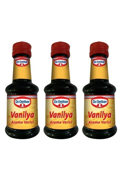 Dr. Oetker Vanilya Aroma Verici 38 Ml X 3 Adet, Sıvı Vanilya Aroma Vericisi 38 Ml X 3 Adet, Sıvı Vanilya Aroma