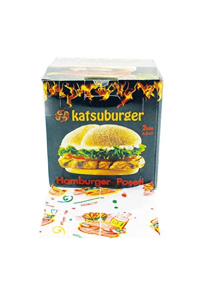Partioutlet Hamburger Poşeti 2000 Adet