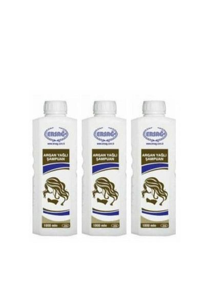 Ersağ Argan Oil Shampoo Set of 3 300Mlx3