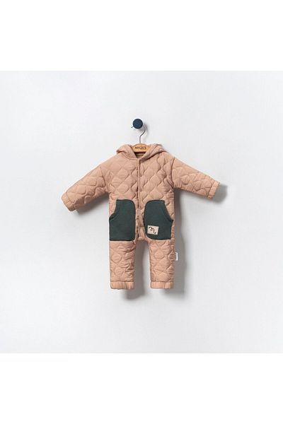 Necix's Baby Boy Jumpsuit with Thick Front Snaps