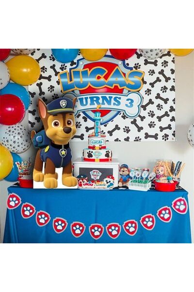 Partioutlet Paw Patrol Chase Masa Üstü Ayaklı Pano