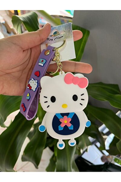 EyER Shoping Sanrio Kuromi Hello Kitty Silikon Renkli Bozuk Para Cüzdanlı Ana...