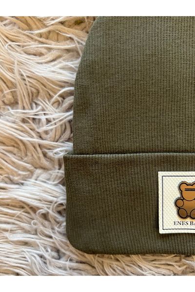 enes baby Flexible Ribbed - Pack of 2 Bear Beret
