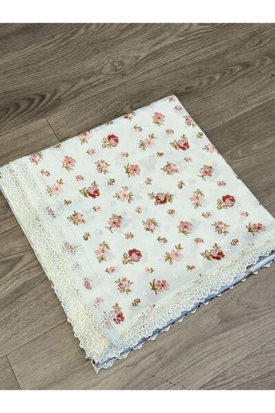 Dantelux Stain-Proof Small Floral Colorful Patterned Tablecloth, Picnic Cloth, Table Cloth