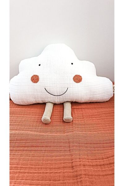 O&G Collection Cute Cloud 100% Cotton Organic Baby/Kids Room Decorative Musli...