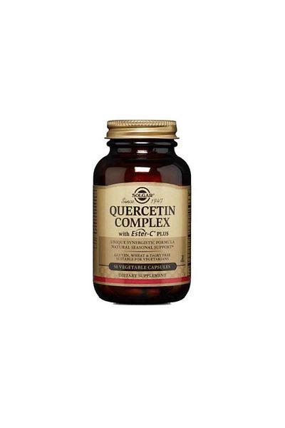 Solgar Quercetin Complex with Ester-C Plus 50 Capsules