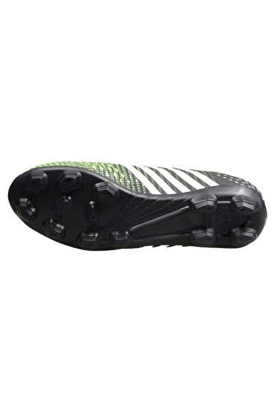M.P. Unisex Bağcıklı Siyah Yeşil Krampon Ayakkabı 222-2805 100