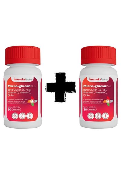 Imuneks Micro Glucan Plus - 30 Capsules 2 Pack
