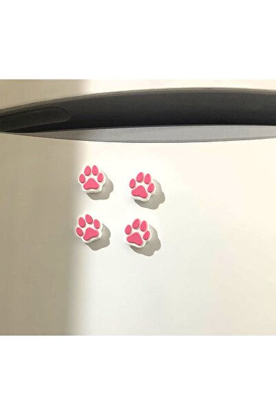 HobiHub Pati Şeklinde Buzdolabı Magneti - Pati Magnet 4 ADET