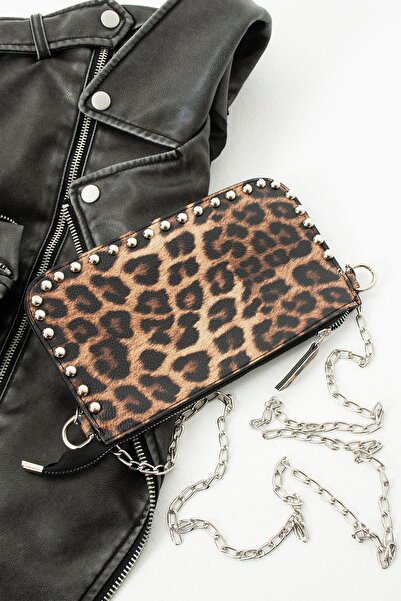 İAMBTŞY Geantă crossbody pentru fetiță, cu lanț cu margele, pentru femei