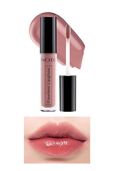 NOTE 3 In 1 Tinted Ton Eşitleyici 50 Spf Krem & Flawless Lipgloss Ruj 03 - Pembe Makyaj Seti