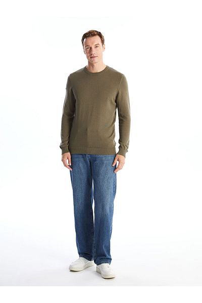 LC Waikiki Lcw Crew Neck Long Sleeve Men's Knitwear Sweater
