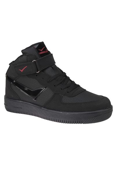 Lambırlent Αθλητικά παπούτσια Unisex Μαύρα ψηλά Velcro
