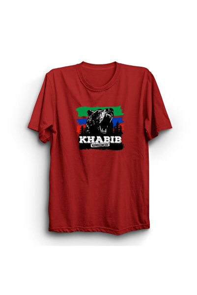 The Fame Habib Nurmagomedov - UFC Khabib Bear Logo Borba Majica 100% pamuk