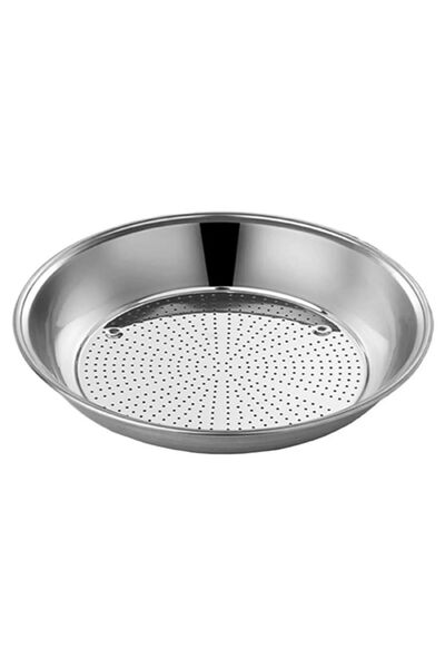 BİODATA 33 Cm Paslanmaz Çelik Kevgir, Süzgeç, Çelik Süzgeç, Metal Süzgeç, No ...