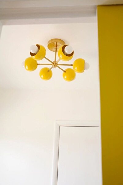 VİSENTE HOME Renkli Avize 6 Kollu