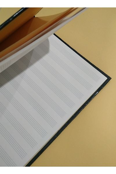 DEFTERSAN A4 Orchestral Music Note Book Hardcover 60 Sheets