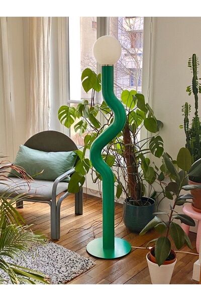 VİSENTE HOME Pipet Lambader Ev Kafe Ofis Aydınlatma